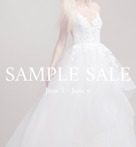 BRIDAL SAMPLE SALE Main Image