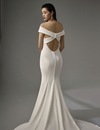 Model wearing a Bridal Collection Gown