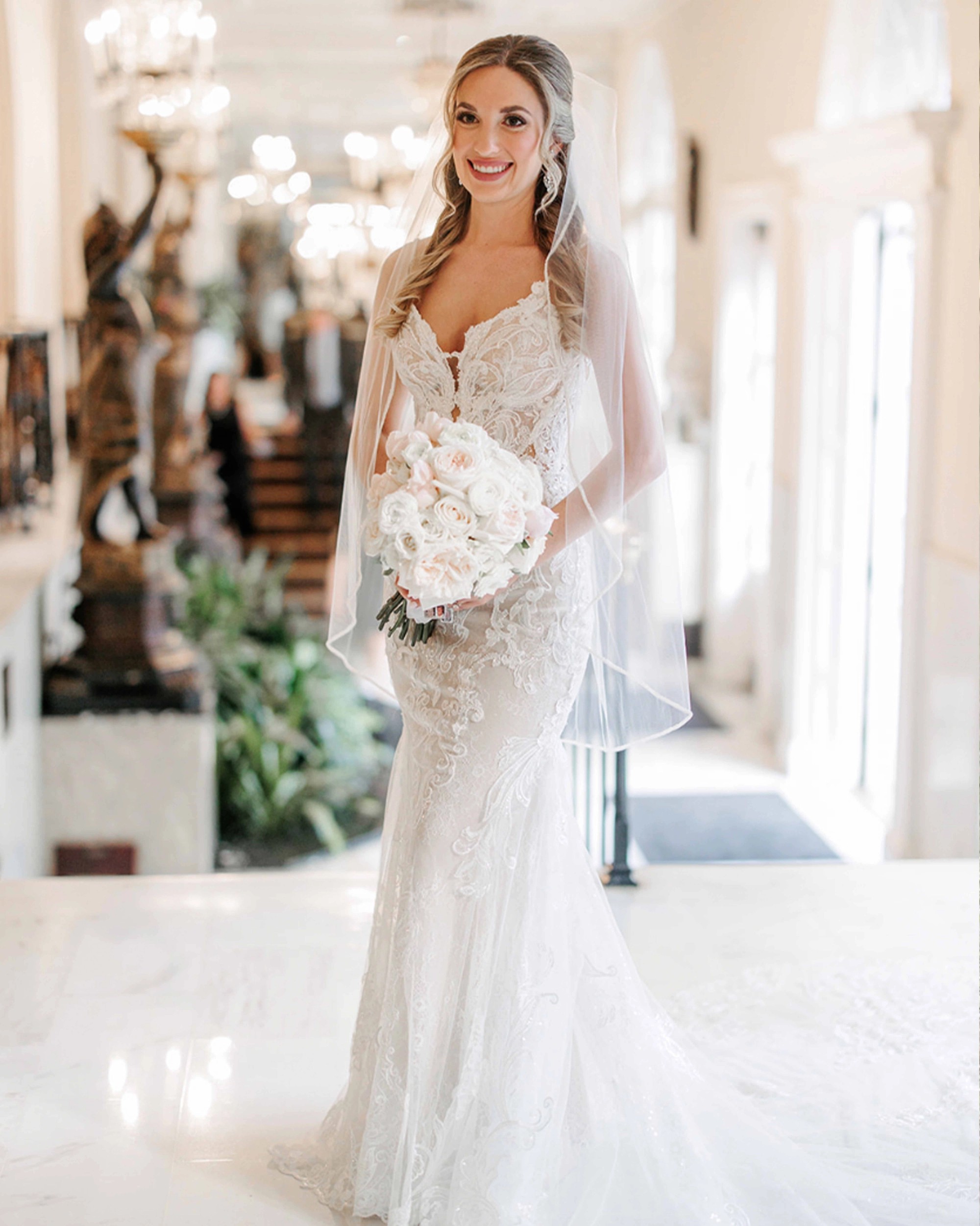 Photo of Linen Jolie Real Bride
