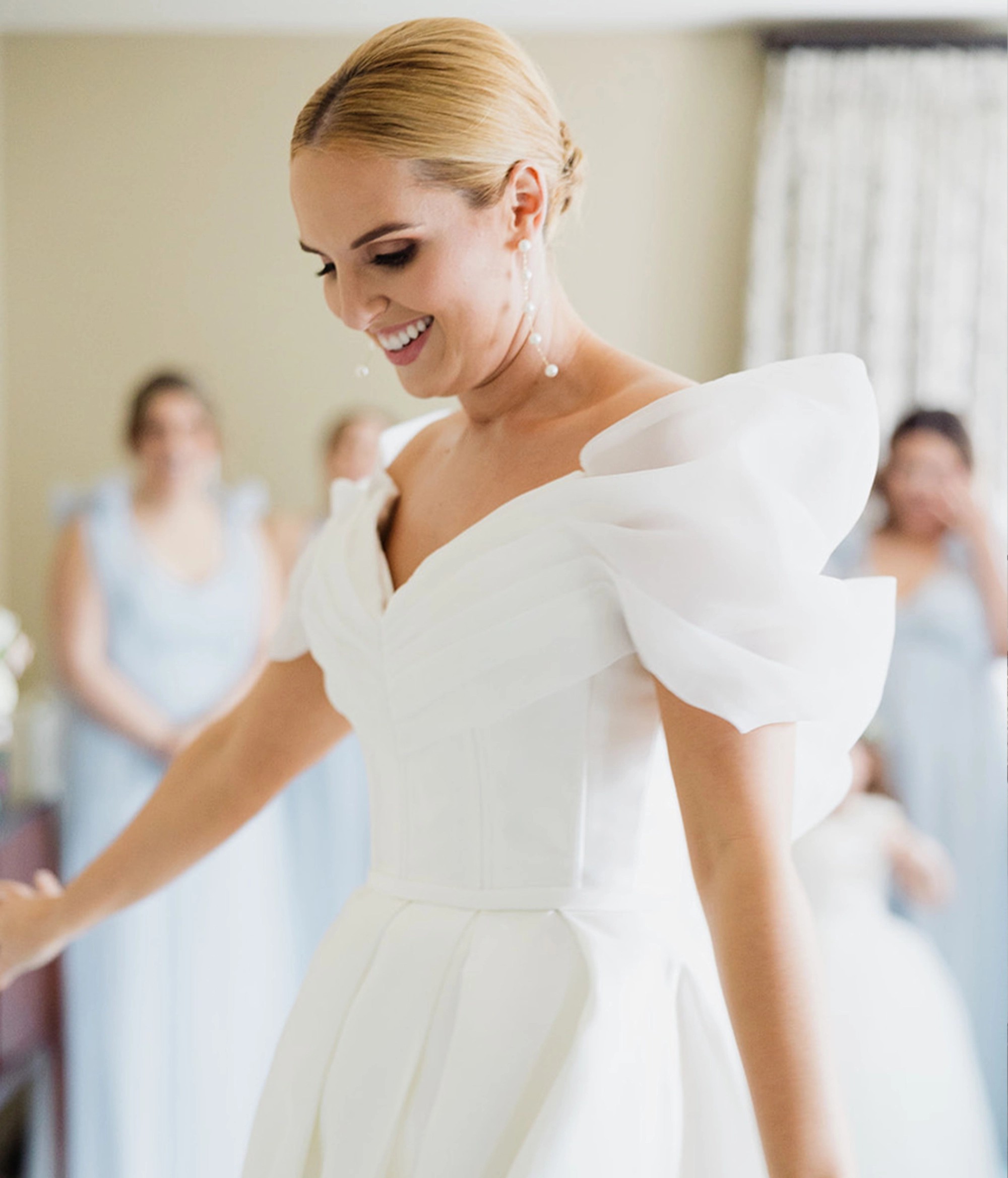 Photo of Linen Jolie Real Bride