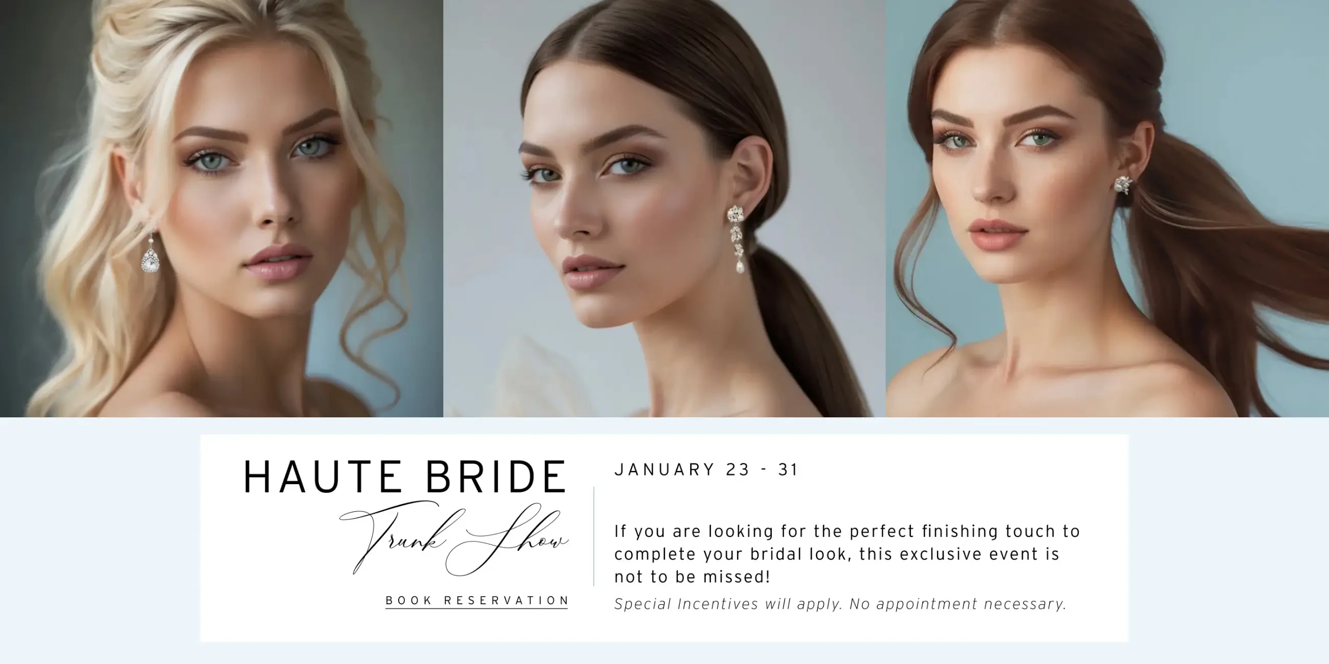 Haute Bride Trunk Show at Linen Jolie in Louisiana