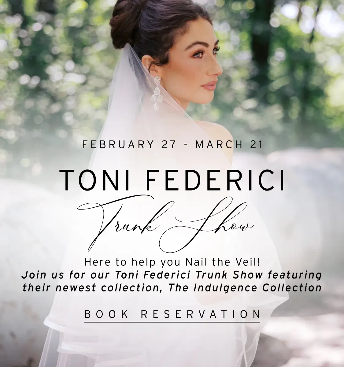 Toni Federici Trunk Show at Linen Jolie Bridal